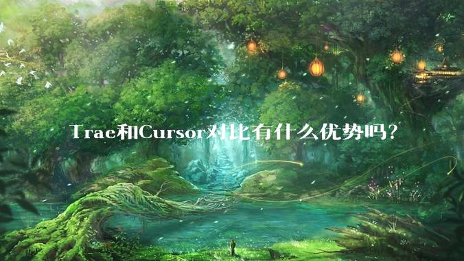 Trae和Cursor对比有什么优势吗？