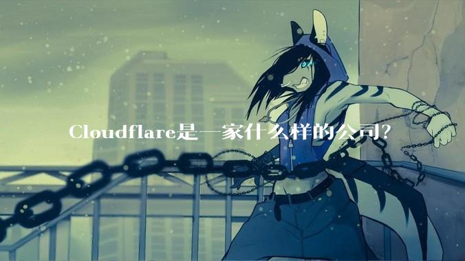 Cloudflare是一家什么样的公司？
